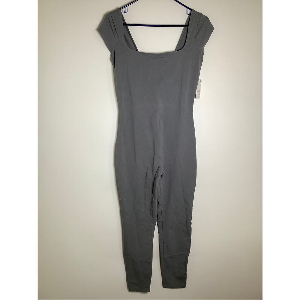 Lacausa Flow Women's Estimated M Granite Gaia Unitard Yoga Jumpsuit Q8-6 - Picture 2 of 6